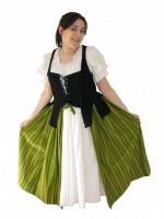Ladies Medieval Wench Tudor Costume Size 14 - 20